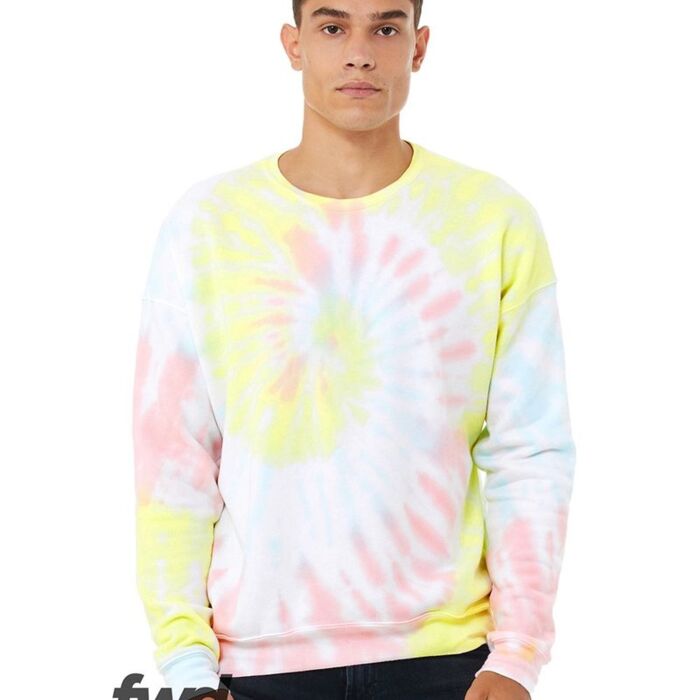Unisex FWD Fashion Tie-Dyed Crewneck Sweatshirt Thumbnail