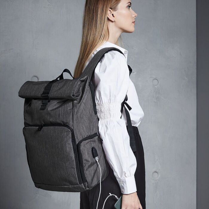 Q-Tech Charge Roll-Up Backpack Thumbnail