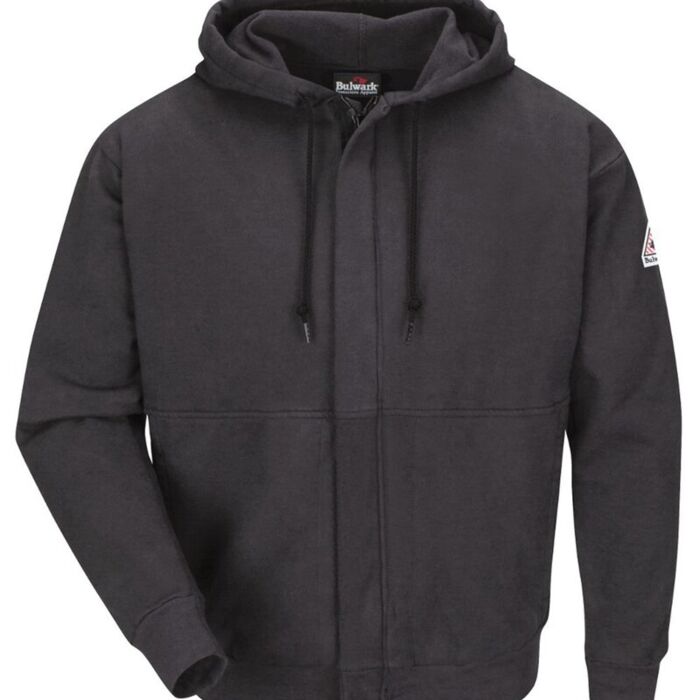Men's Tall Zip-Front Hooded Sweatshirt Thumbnail