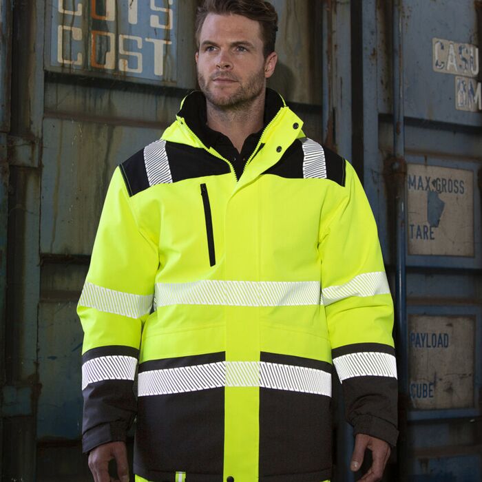 Printable softshell safety coat Thumbnail