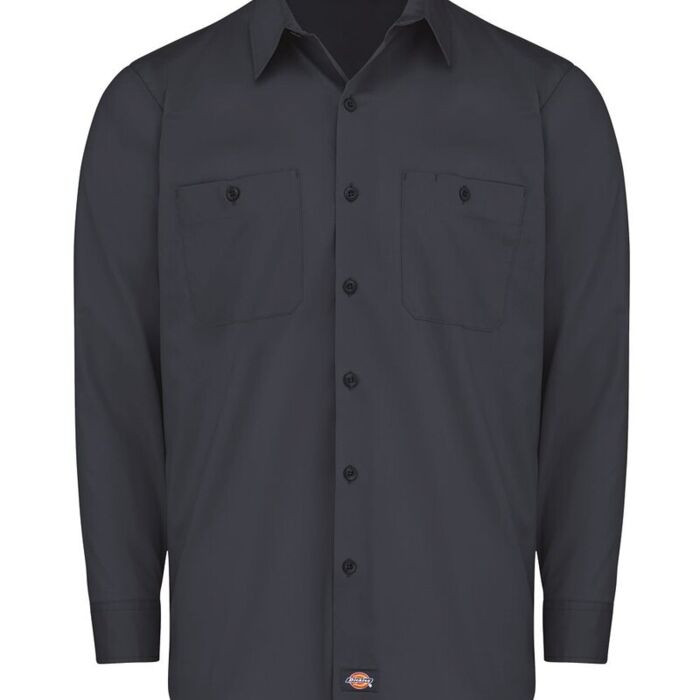 Men's Tall Industrial Worktech Ventilated Long Sleeve Work Shirt Thumbnail