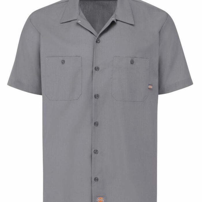 Men's Industrial Short Sleeve Work Shirt Thumbnail