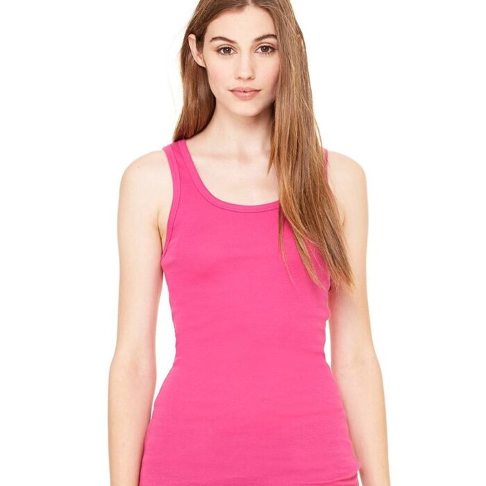 Women's Sheer Mini Rib Tank Thumbnail