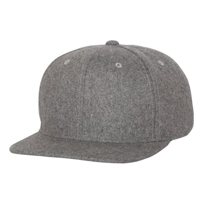 Melton Wool Blend Snapback Cap Thumbnail