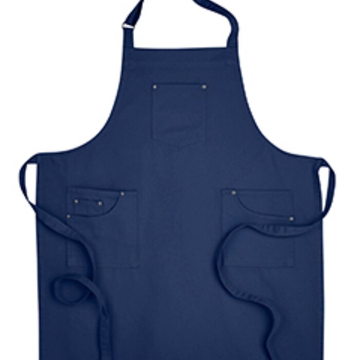 Unisex Cotton Chino Bib Apron Thumbnail