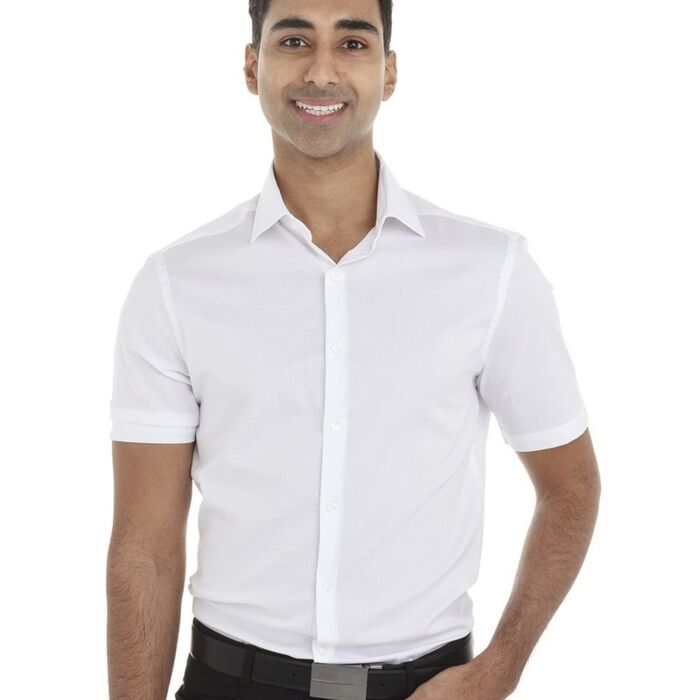 Slim-Fit Twill Shirt Thumbnail