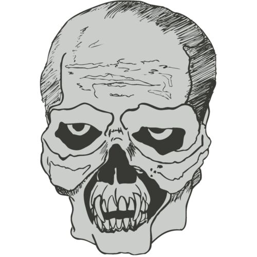 Hand Drawn Skull 1 Thumbnail