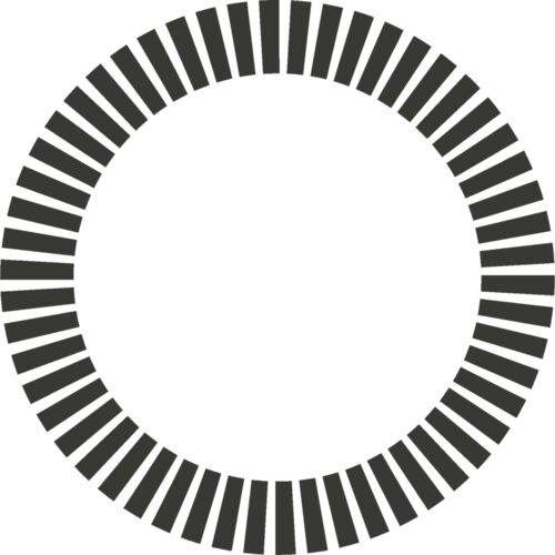 Simple Shapes 19   Circle of Dashes Thumbnail