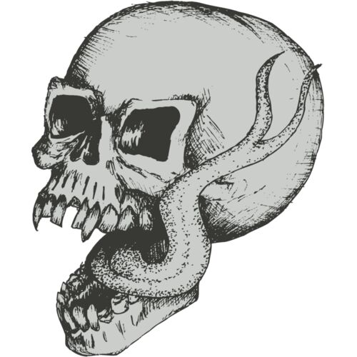 Stylized Skull 11 Thumbnail