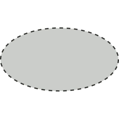 Simple Shapes 12   Rounded Corner Rectangle Dashed Line Thumbnail