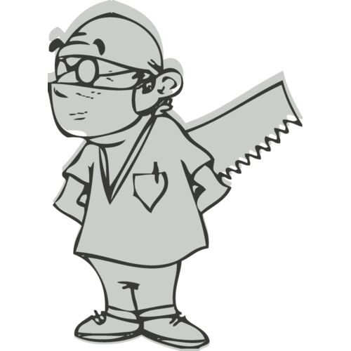 Science   doctor with saw Thumbnail