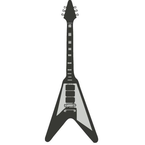 Music   V Shaped Stratocaster Guitar Thumbnail