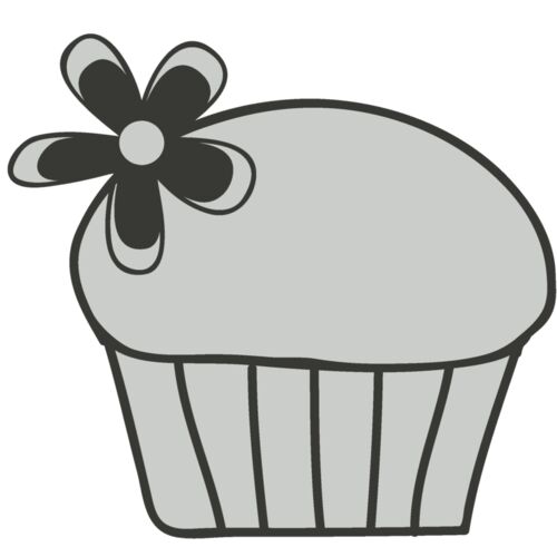 Girly   Cupcake and Flower Thumbnail