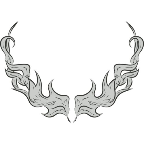 Flame Semi circles 10 Thumbnail