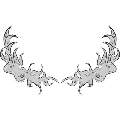 Flame Semi circles 9 Thumbnail