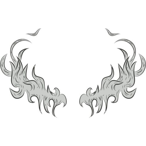 Flame Semi circles 11 Thumbnail