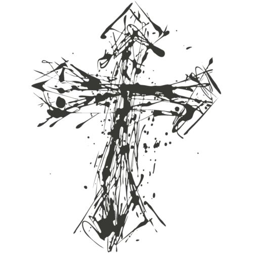 Paint Drip Cross 2 Thumbnail