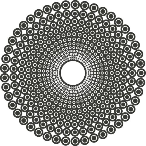 Halftone Spiral Background 23 Thumbnail