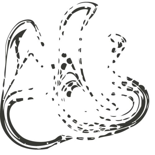 Halftone Gradient Swirls 13 Thumbnail