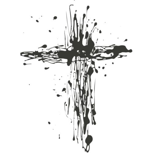 Paint Drip Cross 5 Thumbnail