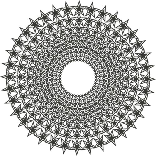 Halftone Spiral Background 77 Thumbnail