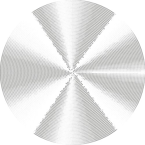 Halftone Radial Gradients 12 Thumbnail