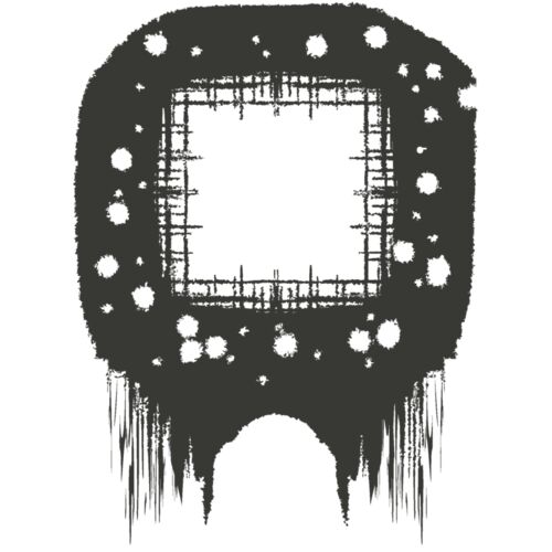 Distressed Halftones Grungy Frames 29 Thumbnail