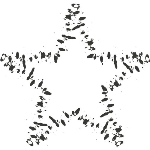 Paint Drip Stars 36 Thumbnail