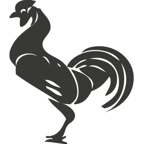 Animal Shilouette   Rooster Thumbnail