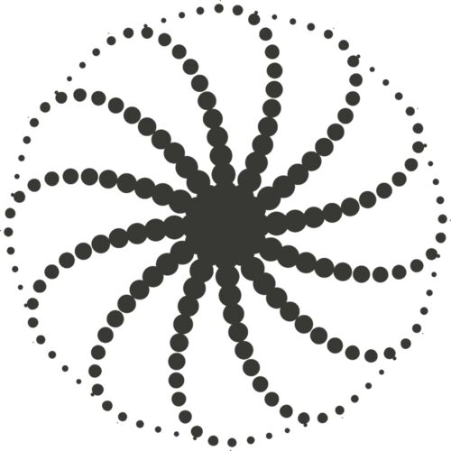 Halftone Spiral Background 37 Thumbnail