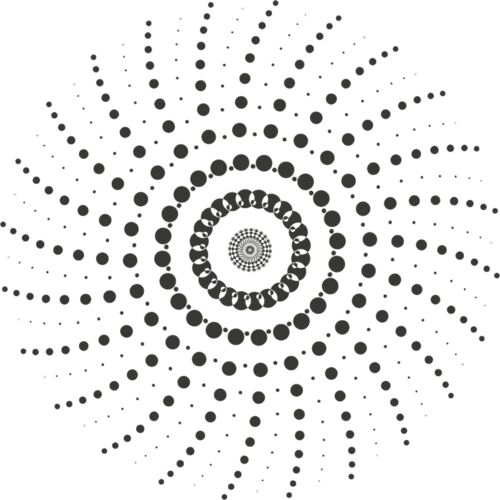 Halftone Spiral Background 89 Thumbnail