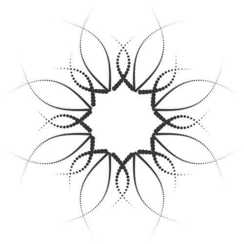 Halftone Spiral Background 57 Thumbnail