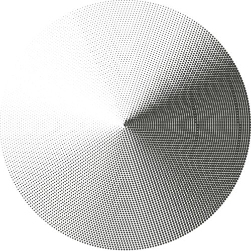 Halftone Radial Gradients 6 Thumbnail