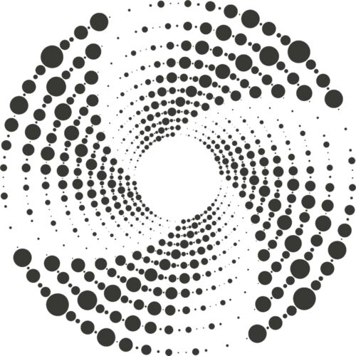 Halftone Spiral Background 140 Thumbnail