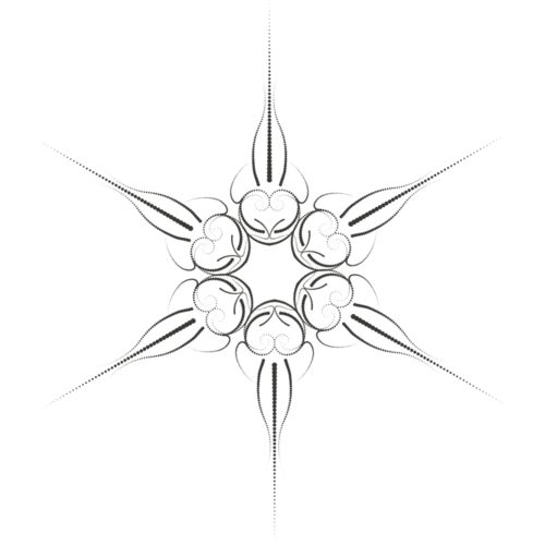 Halftone Spiral Background 41 Thumbnail