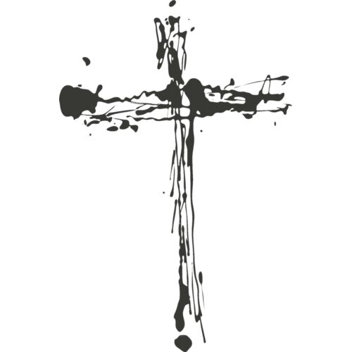 Paint Drip Cross 8 Thumbnail