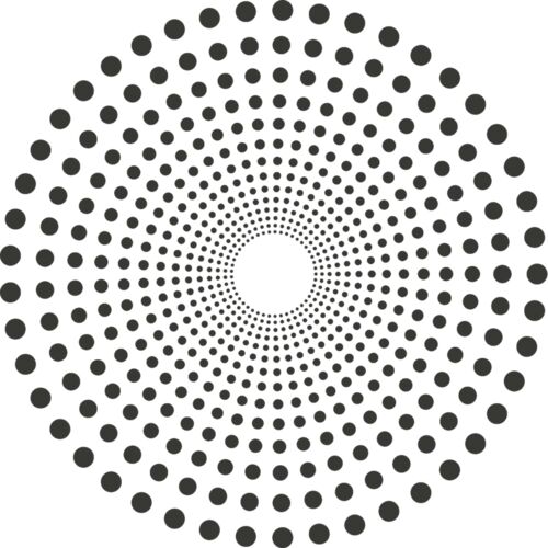 Halftone Spiral Background 103 Thumbnail