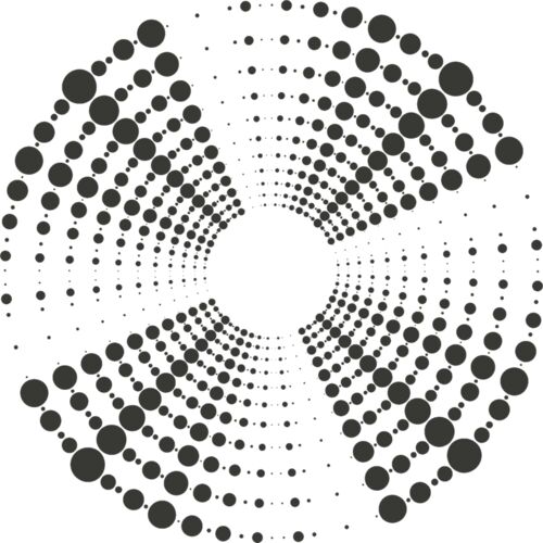 Halftone Spiral Background 141 Thumbnail