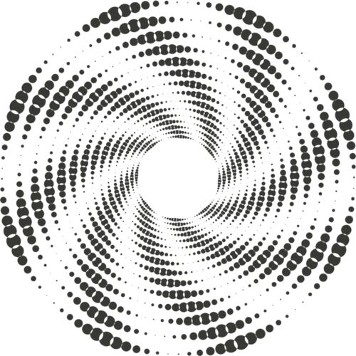Halftone Spiral Background 10 Thumbnail