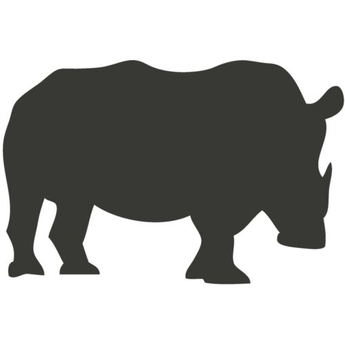 Animal Shilouette   Hippopotamus Thumbnail