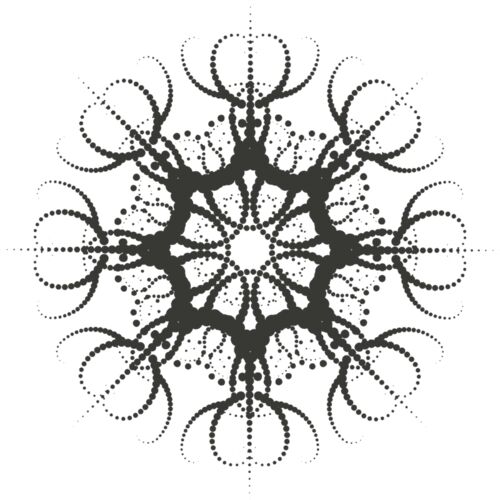 Halftone Spiral Background 43 Thumbnail