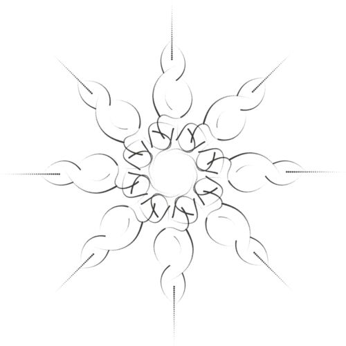 Halftone Spiral Background 53 Thumbnail