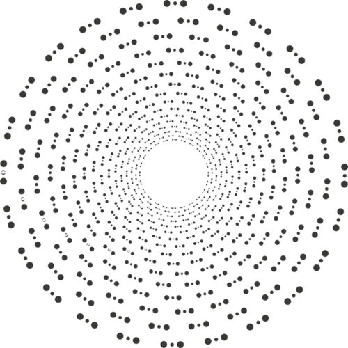 Halftone Spiral Background 21 Thumbnail