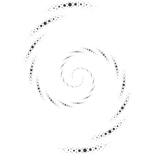 Halftone Spiral Background 127 Thumbnail