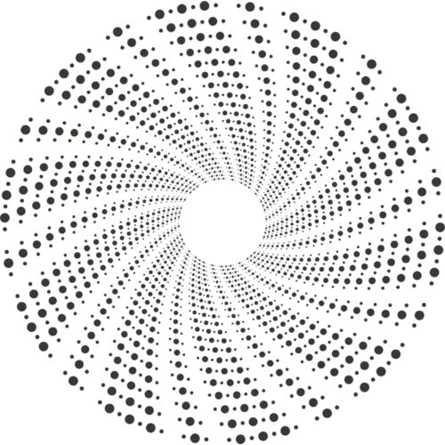 Halftone Spiral Background 4 Thumbnail