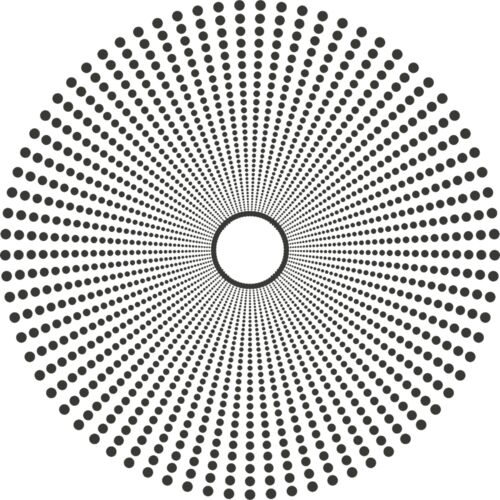 Halftone Spiral Background 100 Thumbnail