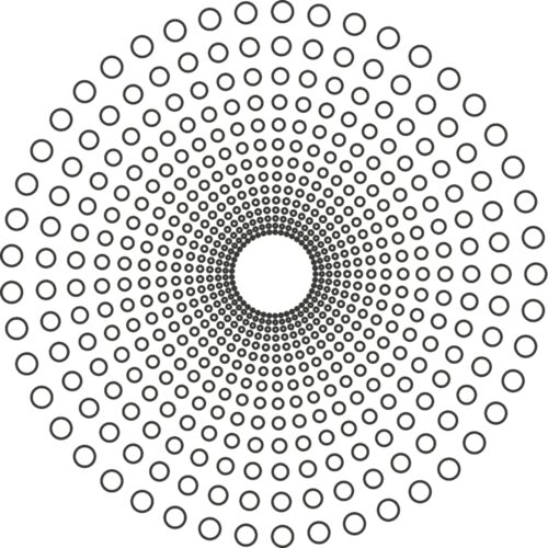 Halftone Spiral Background 13 Thumbnail