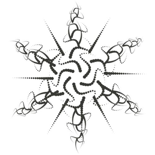 Halftone Spiral Background 49 Thumbnail