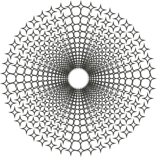 Halftone Spiral Background 20 Thumbnail