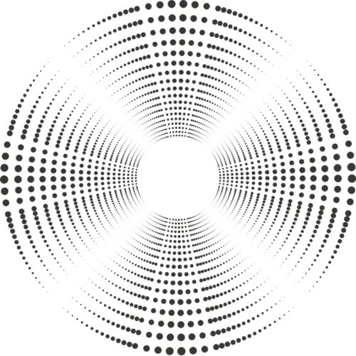 Halftone Spiral Background 6 Thumbnail